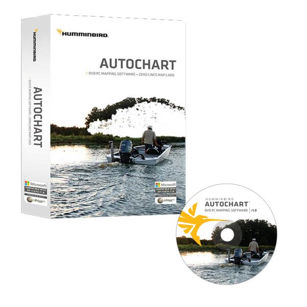 Humminbird AutoChart DVD Mapping Software