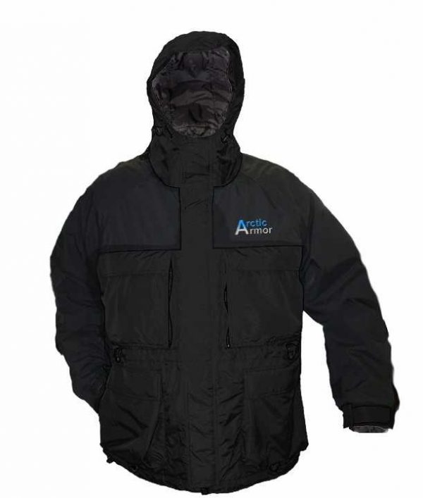 Arctic Armor Black Suit Jacket